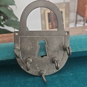 Vintage-Style Black Metal Wall Hook